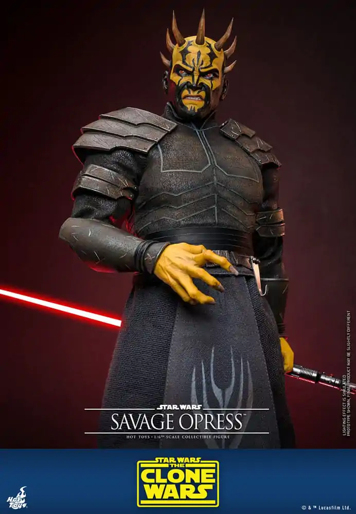 Star Wars: The Clone Wars Action Figure 1/6 Savage Opress 34 cm product photo