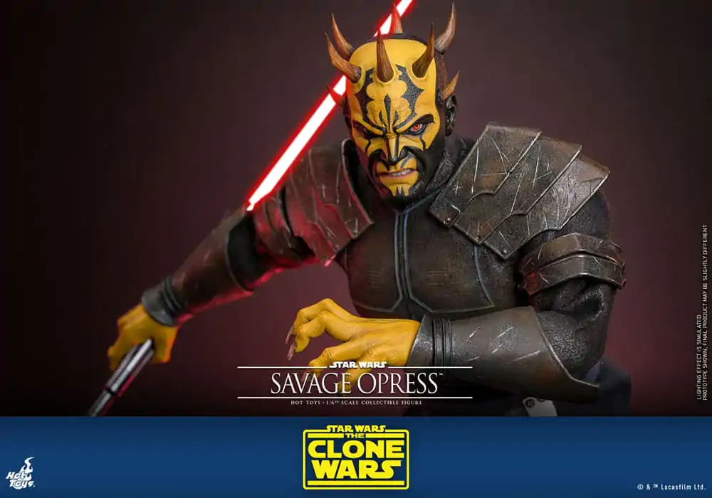 Star Wars: The Clone Wars Action Figure 1/6 Savage Opress 34 cm product photo