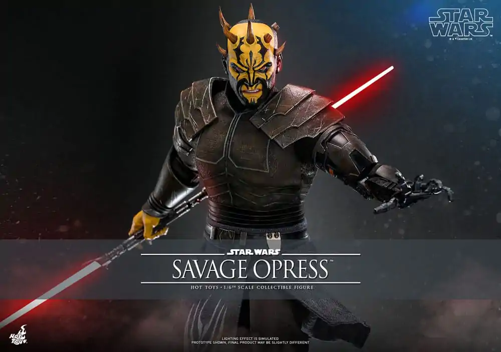 Star Wars: The Clone Wars Action Figure 1/6 Savage Opress 34 cm product photo