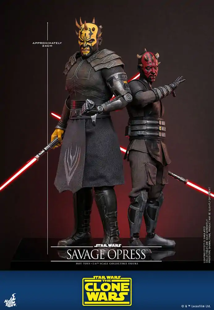 Star Wars: The Clone Wars Action Figure 1/6 Savage Opress 34 cm product photo