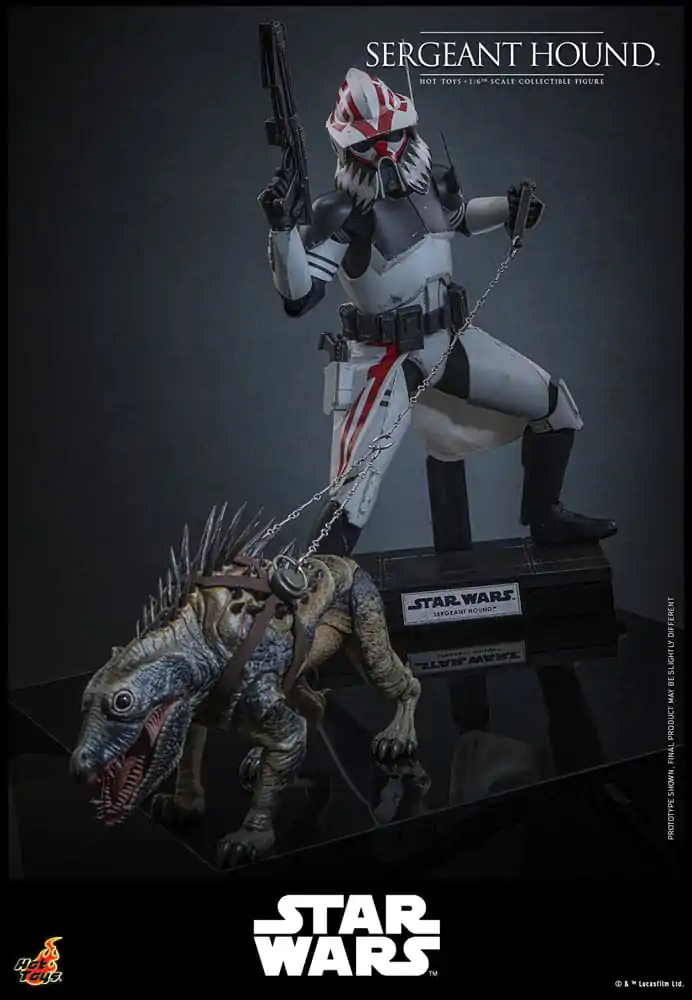 Star Wars: The Clone Wars Action Figure 1/6 Sergeant Hound 30 cm product photo