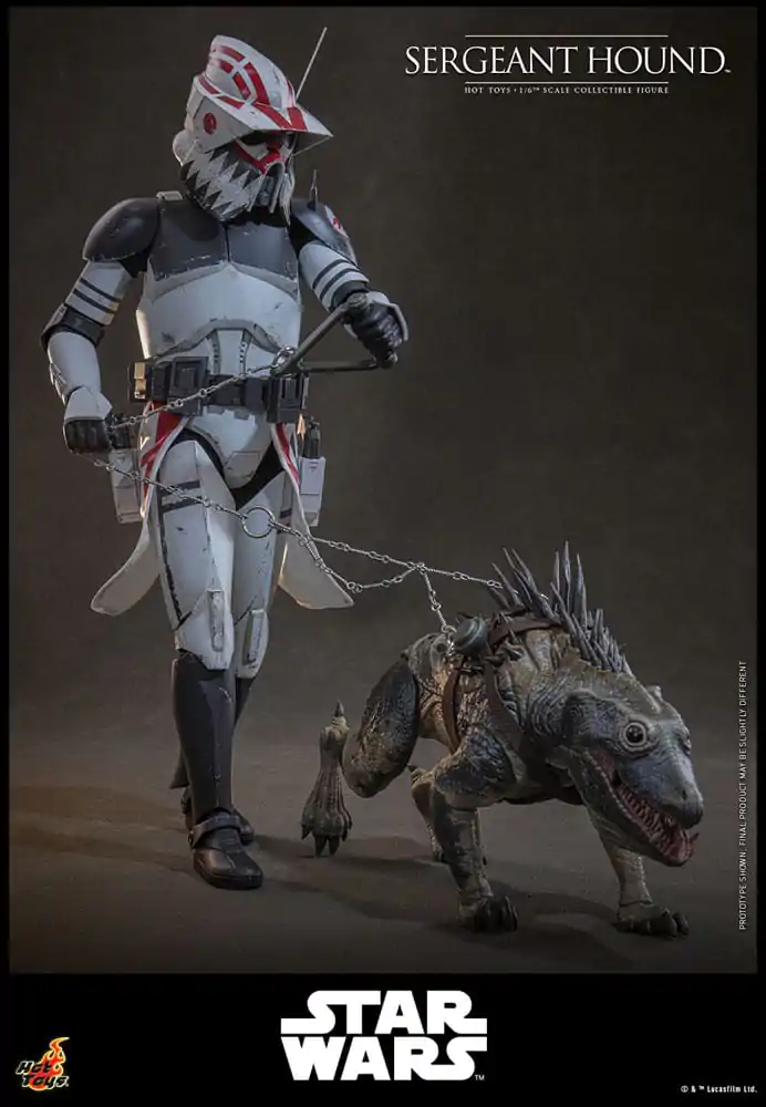 Star Wars: The Clone Wars Action Figure 1/6 Sergeant Hound 30 cm product photo