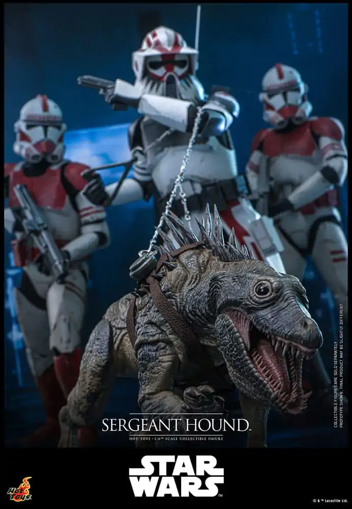 Star Wars: The Clone Wars Action Figure 1/6 Sergeant Hound 30 cm product photo