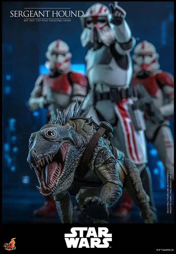 Star Wars: The Clone Wars Action Figure 1/6 Sergeant Hound 30 cm product photo