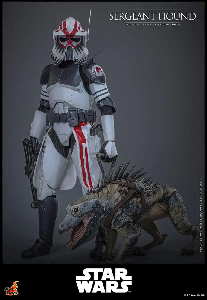 Star Wars: The Clone Wars Action Figure 1/6 Sergeant Hound 30 cm product photo