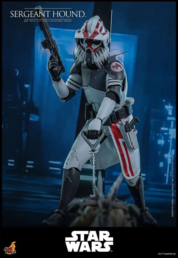 Star Wars: The Clone Wars Action Figure 1/6 Sergeant Hound 30 cm product photo