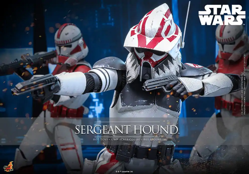 Star Wars: The Clone Wars Action Figure 1/6 Sergeant Hound 30 cm product photo