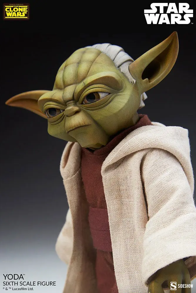 Star Wars The Clone Wars Action Figure 1/6 Yoda 14 cm product photo
