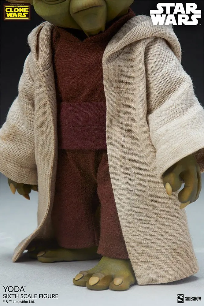 Star Wars The Clone Wars Action Figure 1/6 Yoda 14 cm product photo