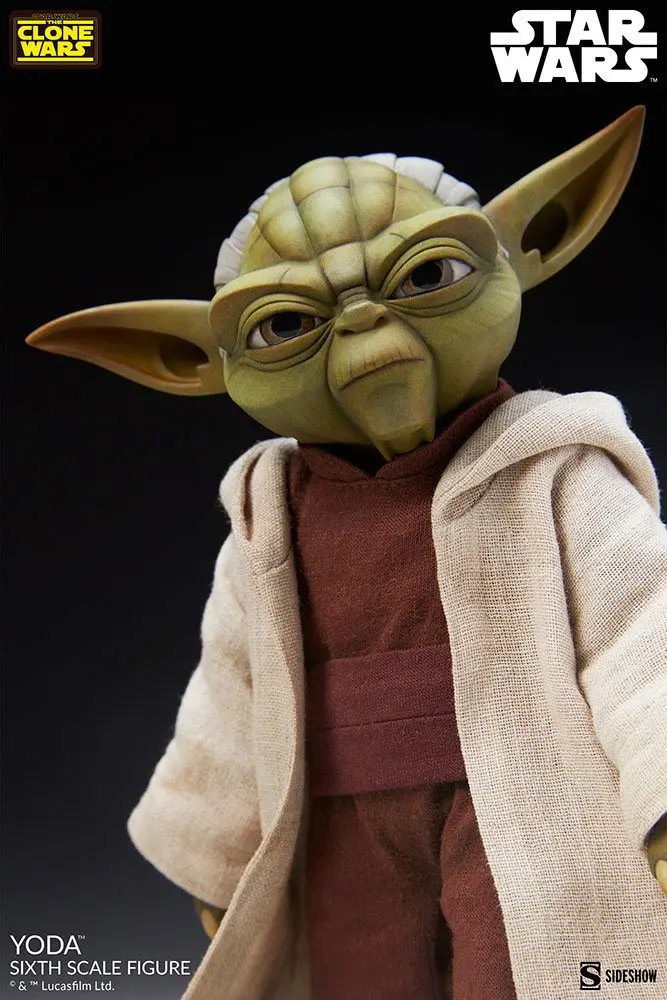 Star Wars The Clone Wars Action Figure 1/6 Yoda 14 cm product photo