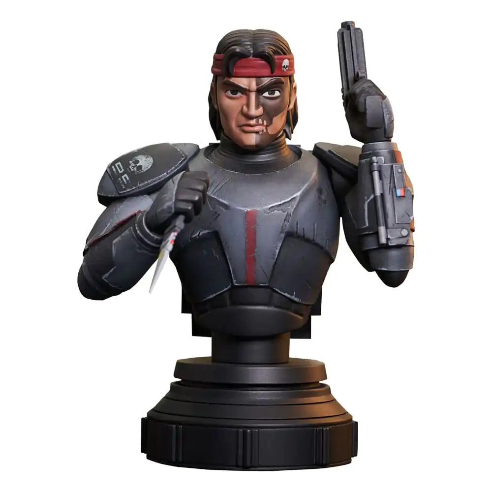 Star Wars The Clone Wars Bust 1/7 Hunter 15 cm product photo