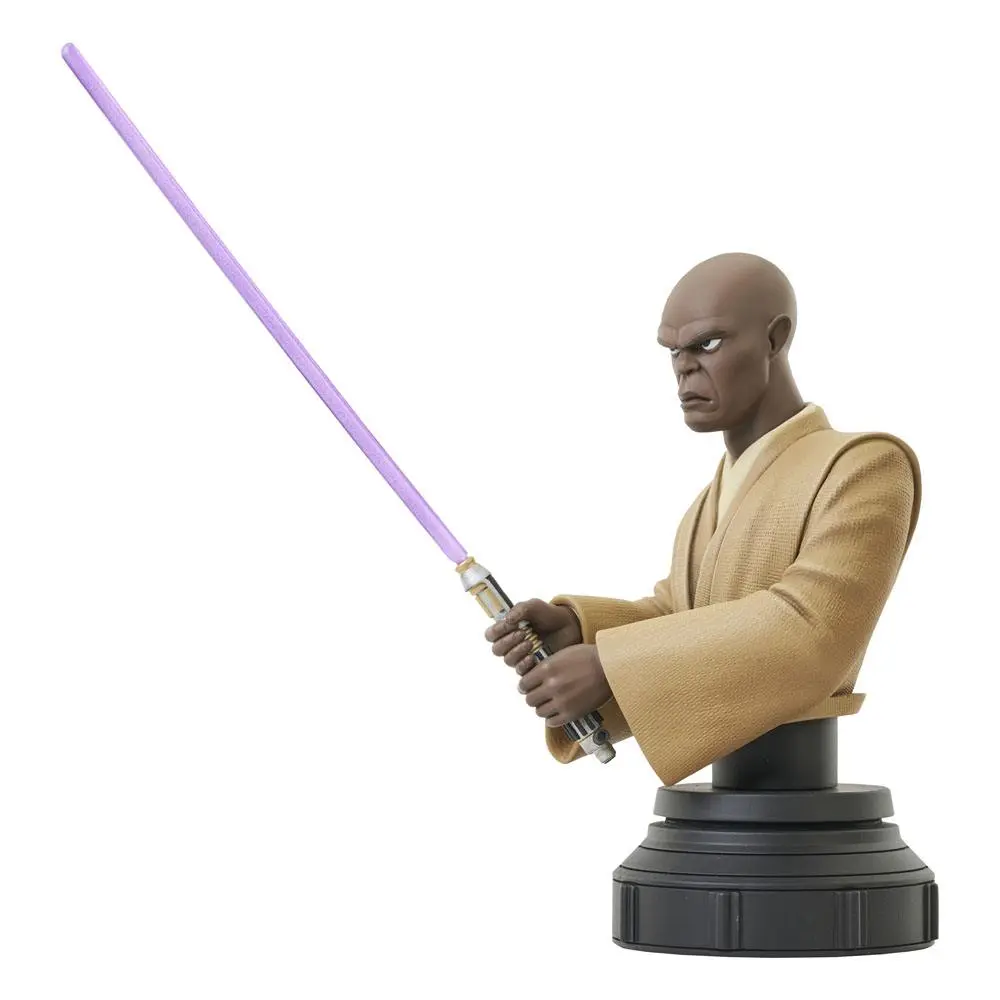 Star Wars The Clone Wars Bust 1/7 Mace Windu 15 cm product photo