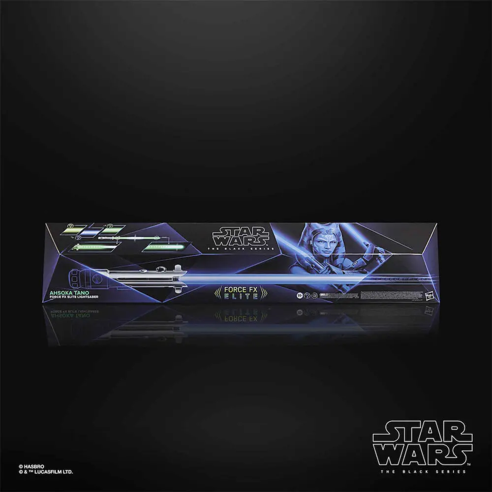 Star Wars The Clone Wars Black Series Replica 1/1 Force FX Lightsaber 2021 Ahsoka Tano product photo