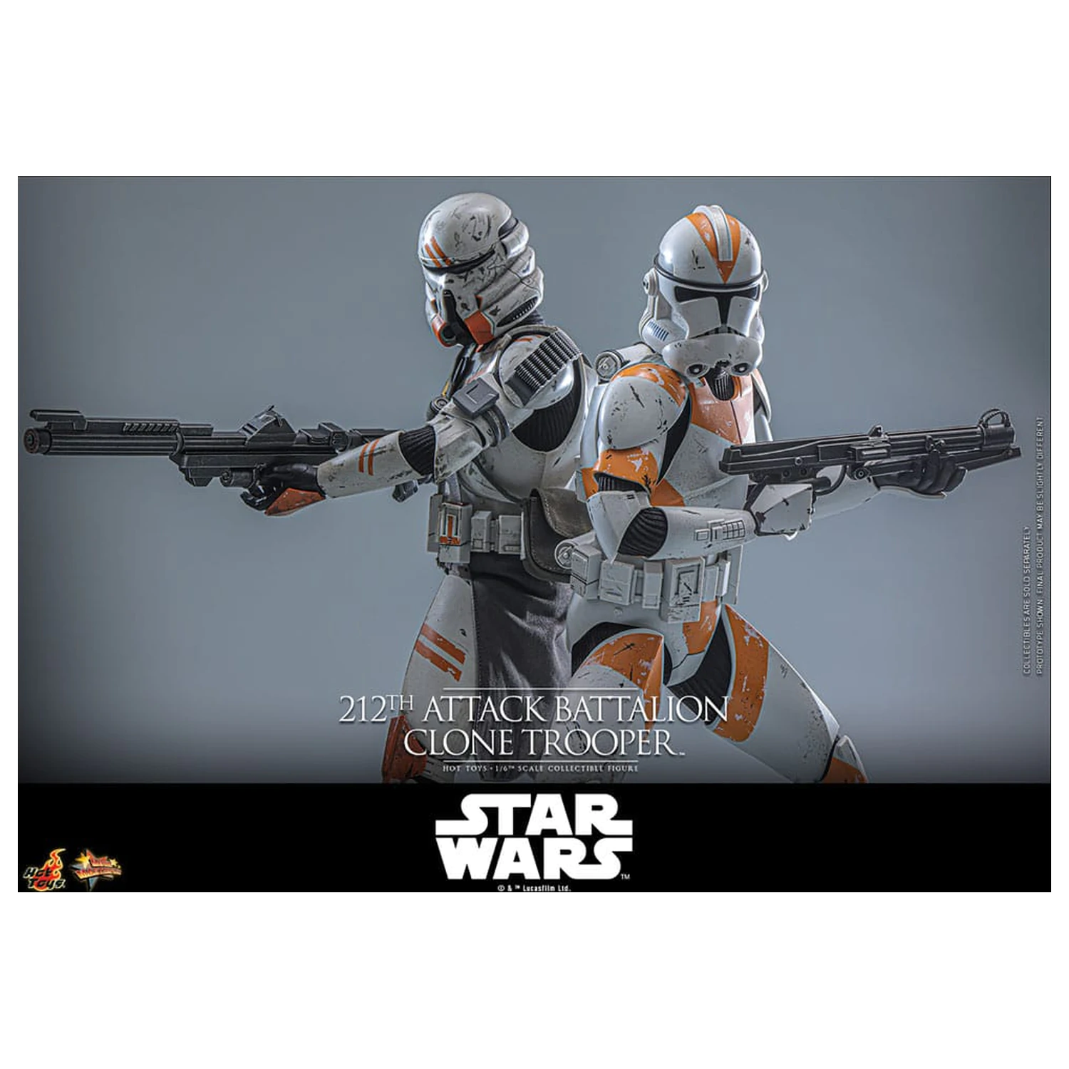 Star Wars: The Clone Wars Action Figure 1/6 212th Attack Battalion Clone Trooper 30 cm product photo