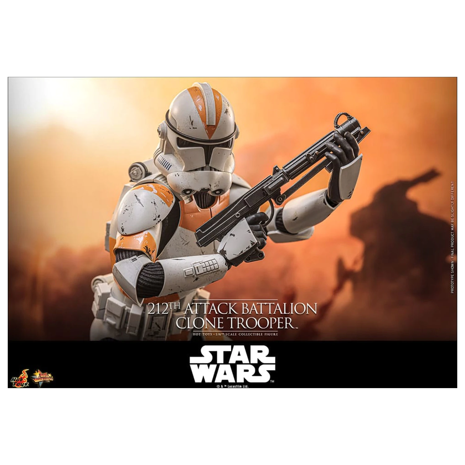 Star Wars: The Clone Wars Action Figure 1/6 212th Attack Battalion Clone Trooper Deluxe Version 30 cm product photo