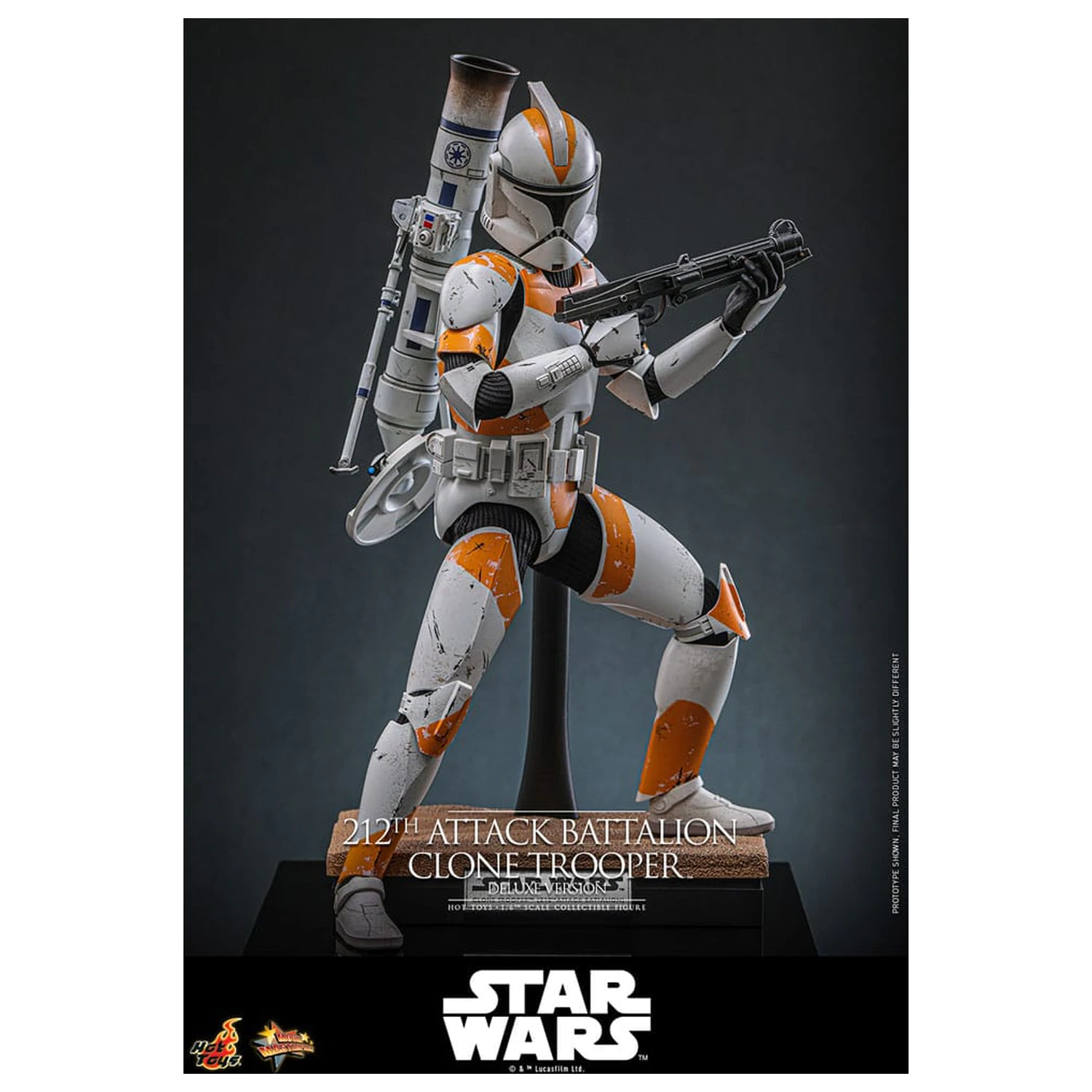 Star Wars: The Clone Wars Action Figure 1/6 212th Attack Battalion Clone Trooper Deluxe Version 30 cm product photo