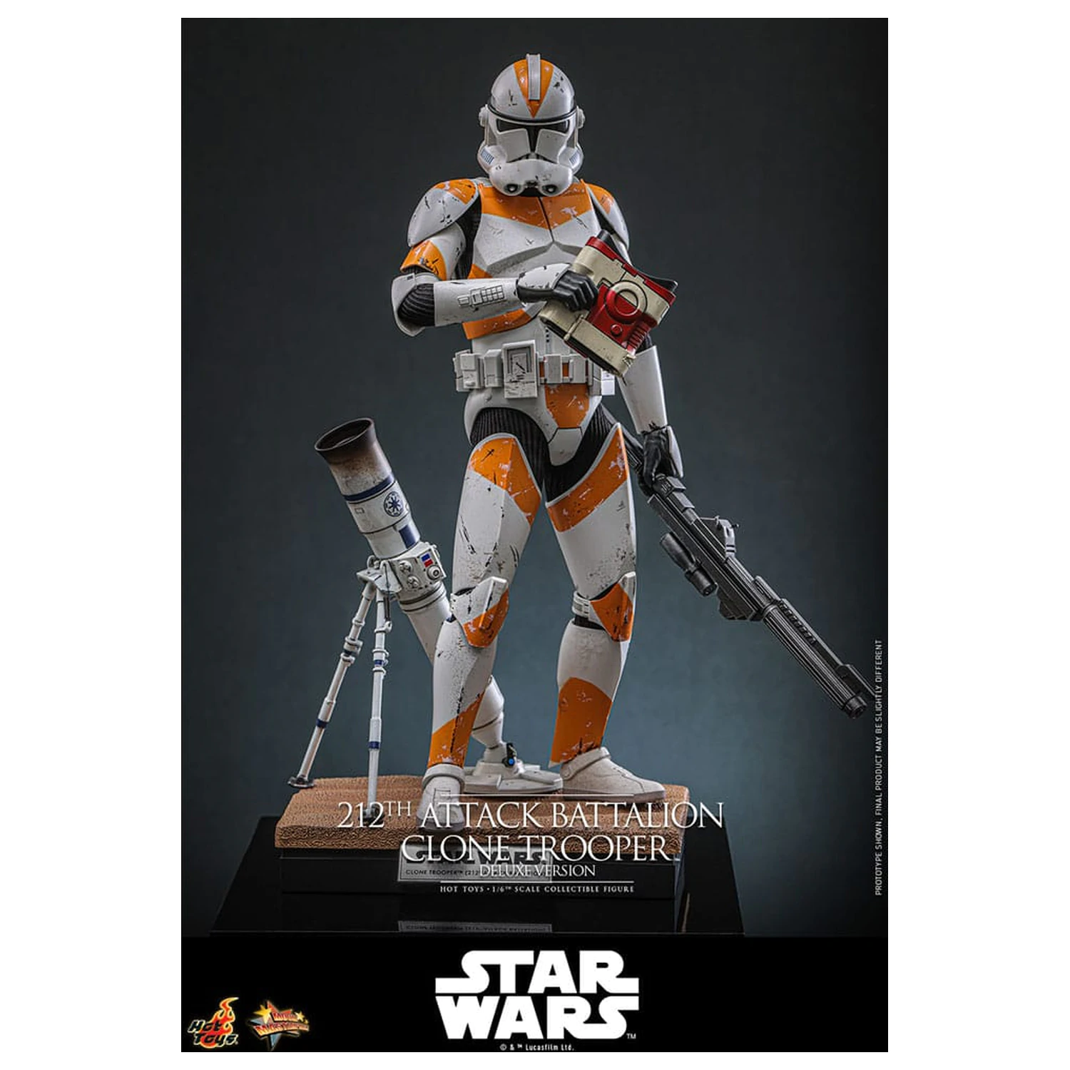 Star Wars: The Clone Wars Action Figure 1/6 212th Attack Battalion Clone Trooper Deluxe Version 30 cm product photo