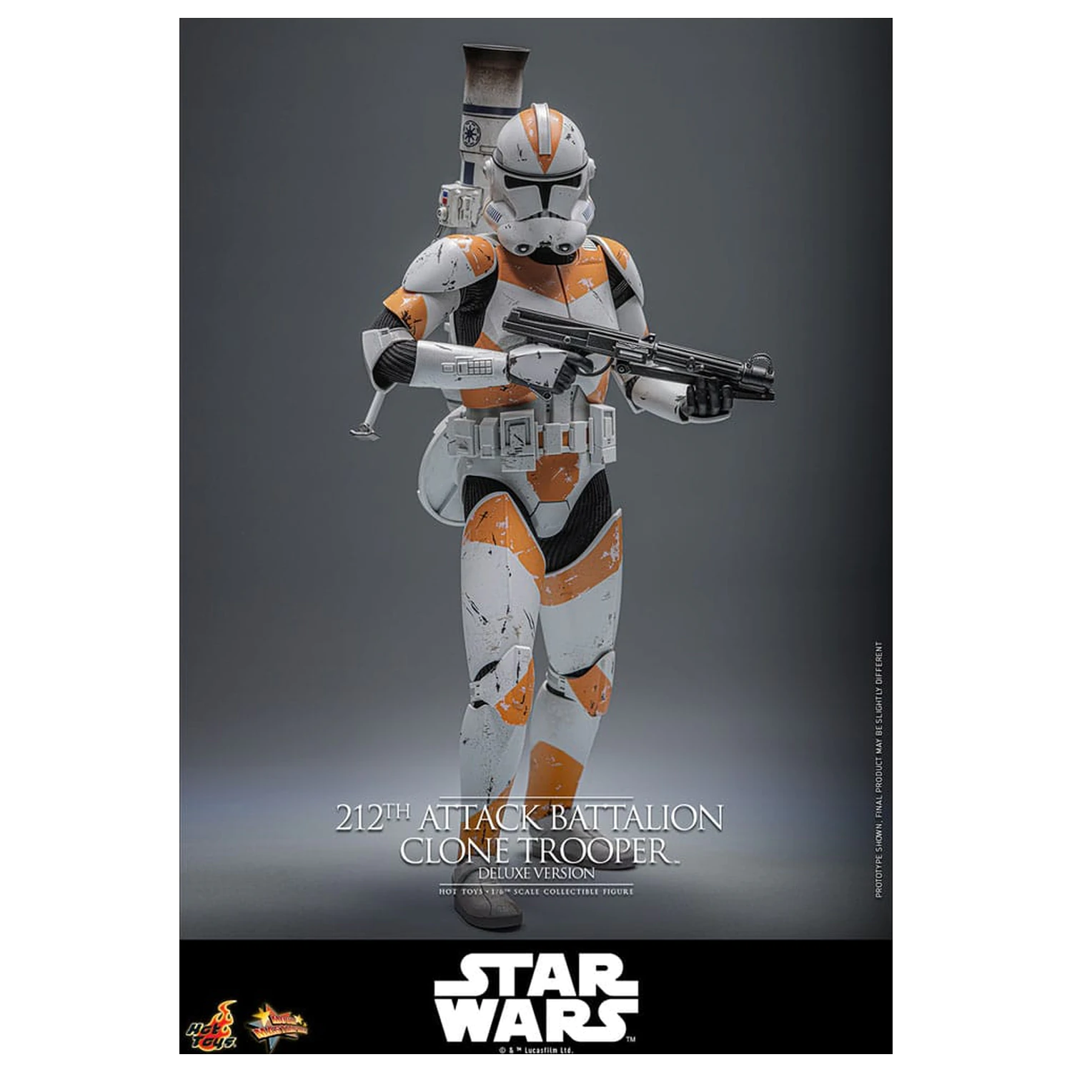 Star Wars: The Clone Wars Action Figure 1/6 212th Attack Battalion Clone Trooper Deluxe Version 30 cm product photo