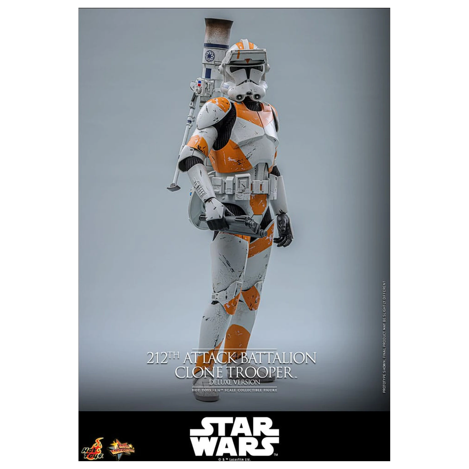 Star Wars: The Clone Wars Action Figure 1/6 212th Attack Battalion Clone Trooper Deluxe Version 30 cm product photo