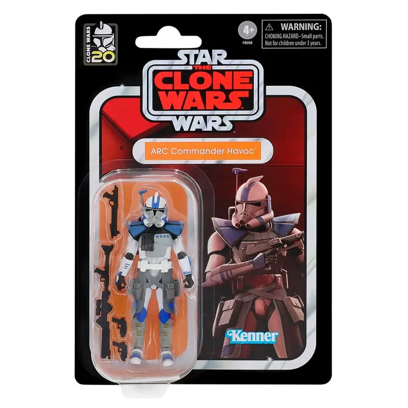 Star Wars: The Clone Wars Vintage Collection Action Figure ARC Commander Havoc 10 cm product photo