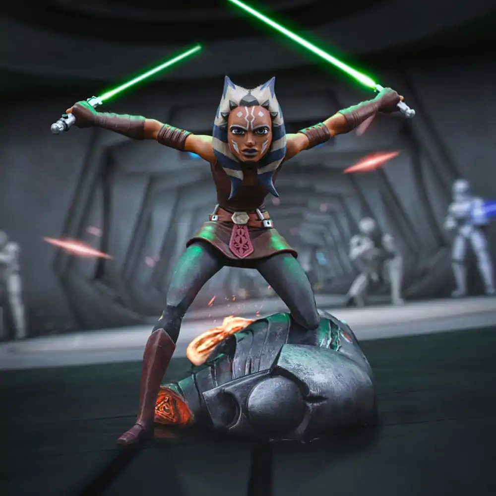 Star Wars: The Clone Wars Art Scale Statue 1/10 Ahsoka Tano 19 cm product photo