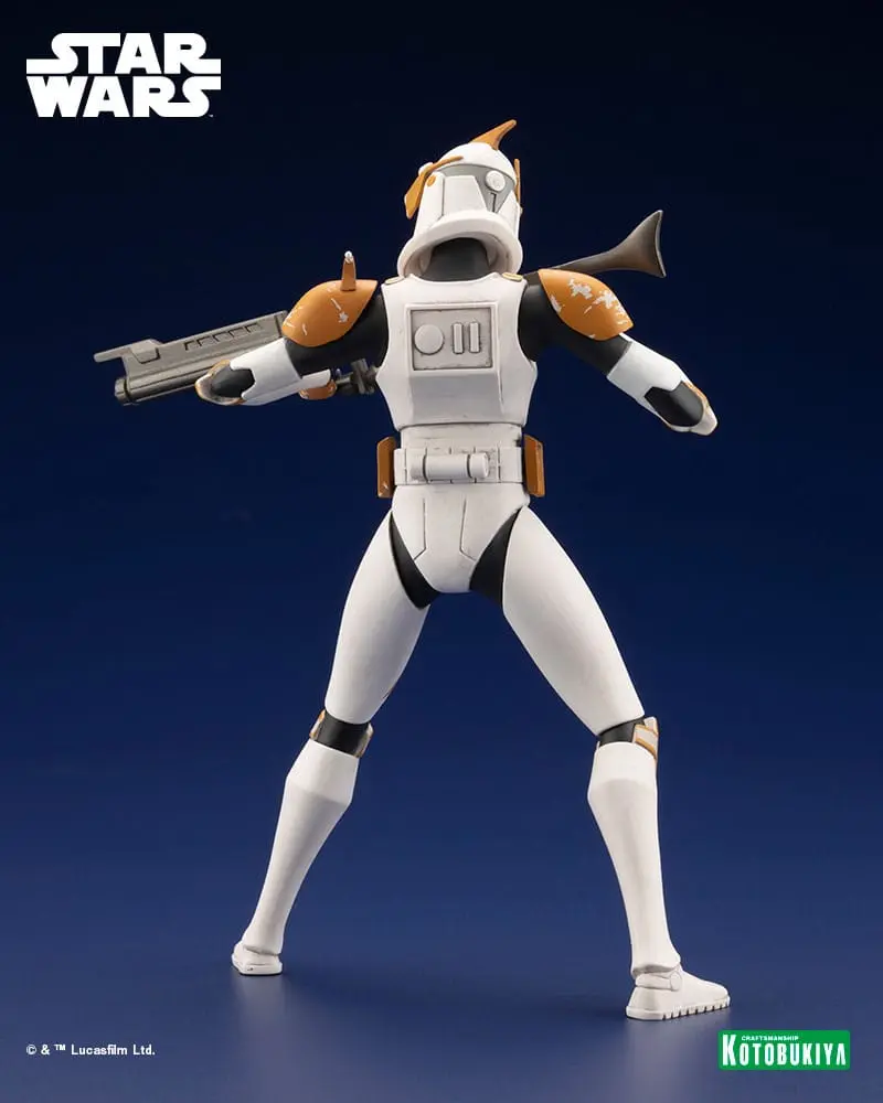 Star Wars The Clone Wars ARTFX Statue 1/10 Commander Cody 17 cm product photo