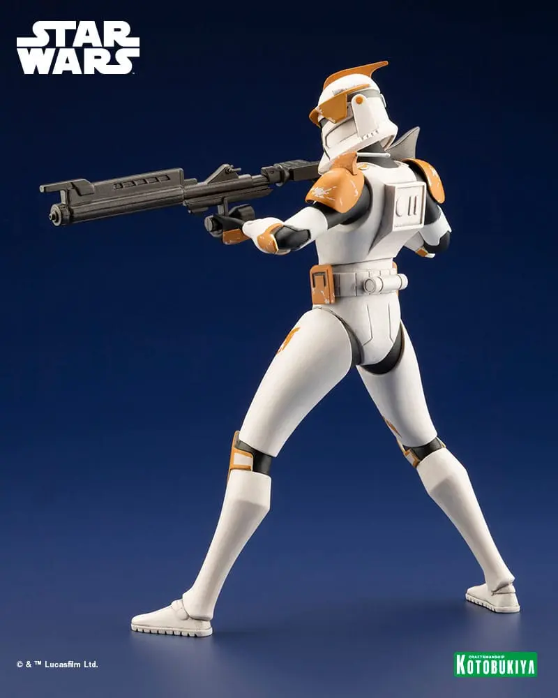 Star Wars The Clone Wars ARTFX Statue 1/10 Commander Cody 17 cm product photo