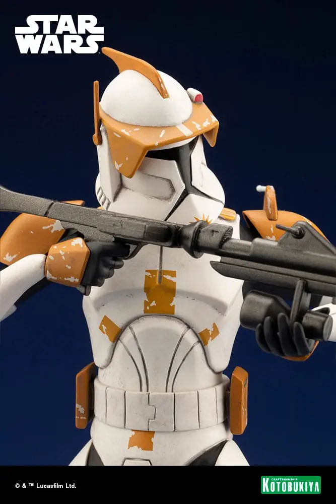 Star Wars The Clone Wars ARTFX Statue 1/10 Commander Cody 17 cm product photo