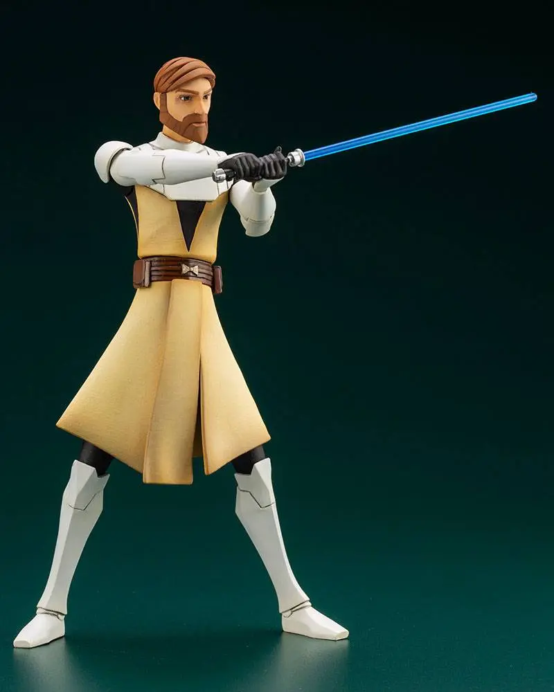 Star Wars The Clone Wars ARTFX+ PVC Statue 1/10 Obi-Wan Kenobi 17 cm product photo