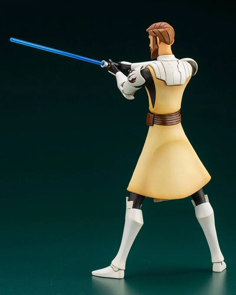 Star Wars The Clone Wars ARTFX+ PVC Statue 1/10 Obi-Wan Kenobi 17 cm product photo