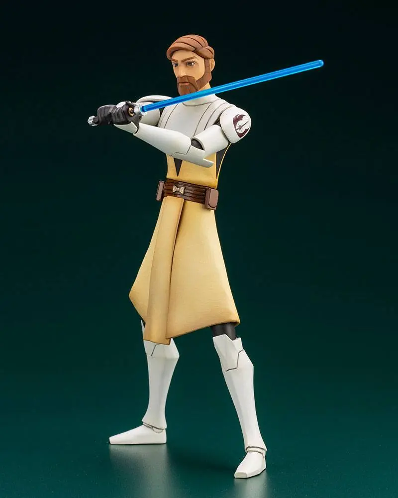 Star Wars The Clone Wars ARTFX+ PVC Statue 1/10 Obi-Wan Kenobi 17 cm product photo
