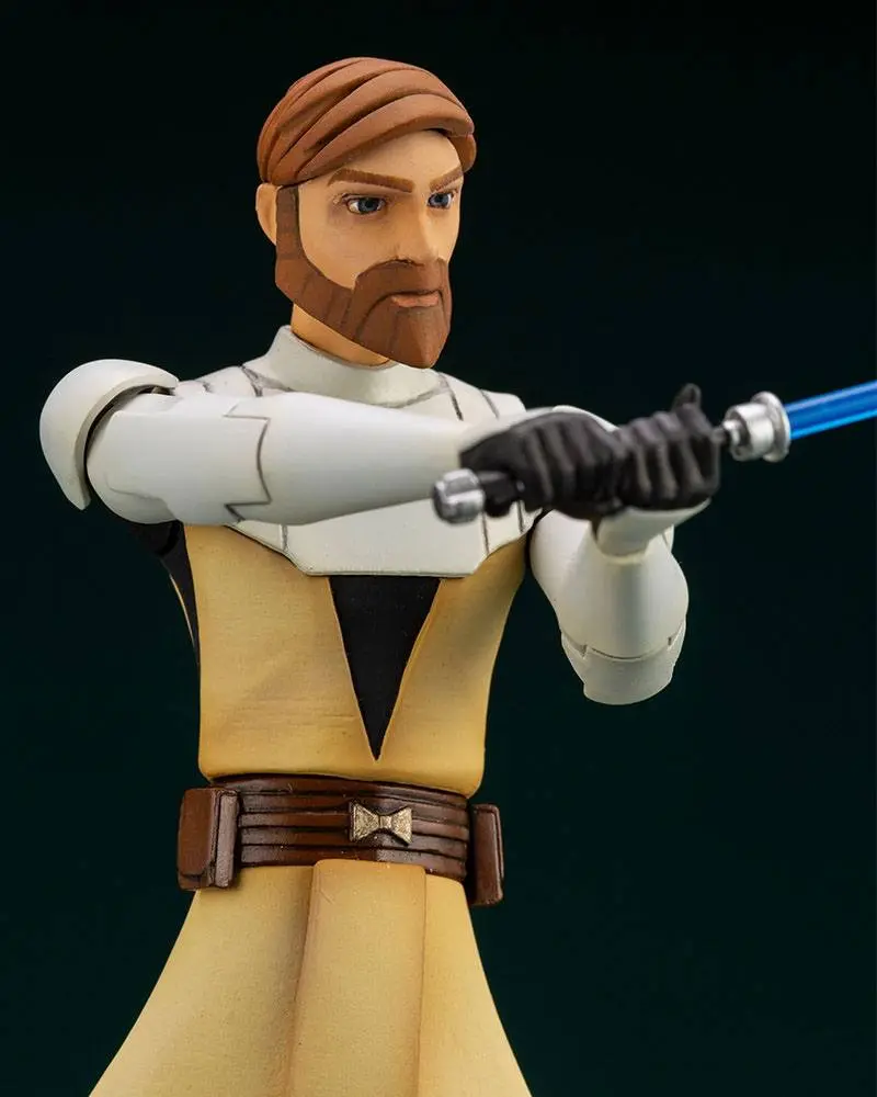 Star Wars The Clone Wars ARTFX+ PVC Statue 1/10 Obi-Wan Kenobi 17 cm product photo