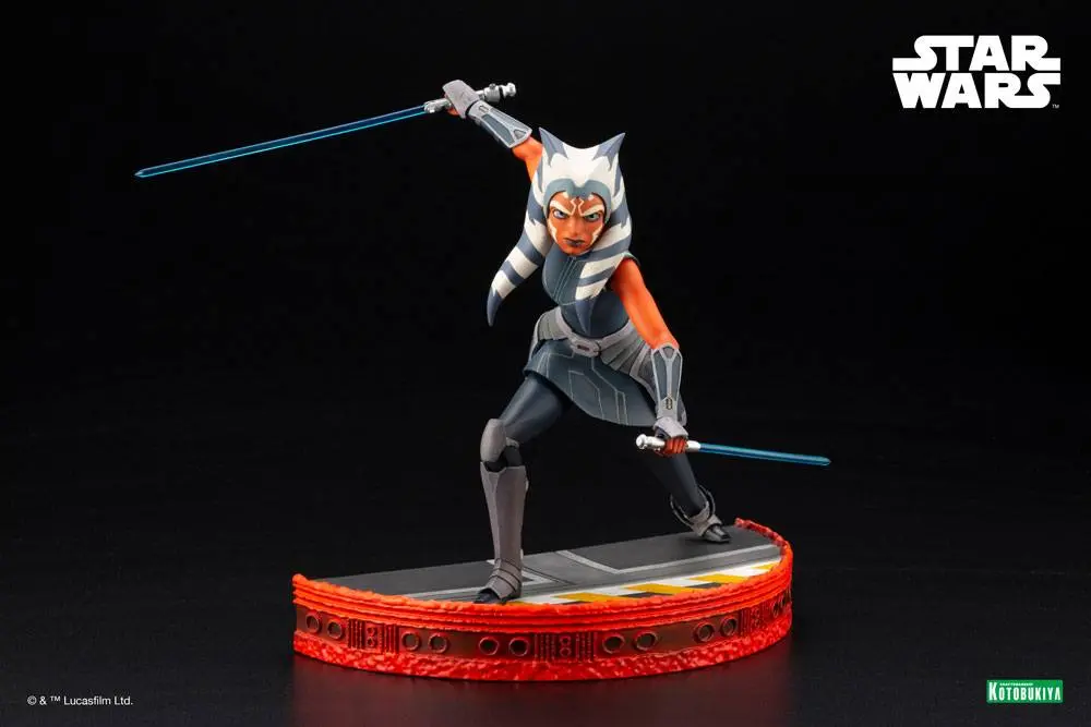 Star Wars The Clone Wars ARTFX PVC Statue 1/7 Ahsoka Tano Escape from the Clones 24 cm product photo