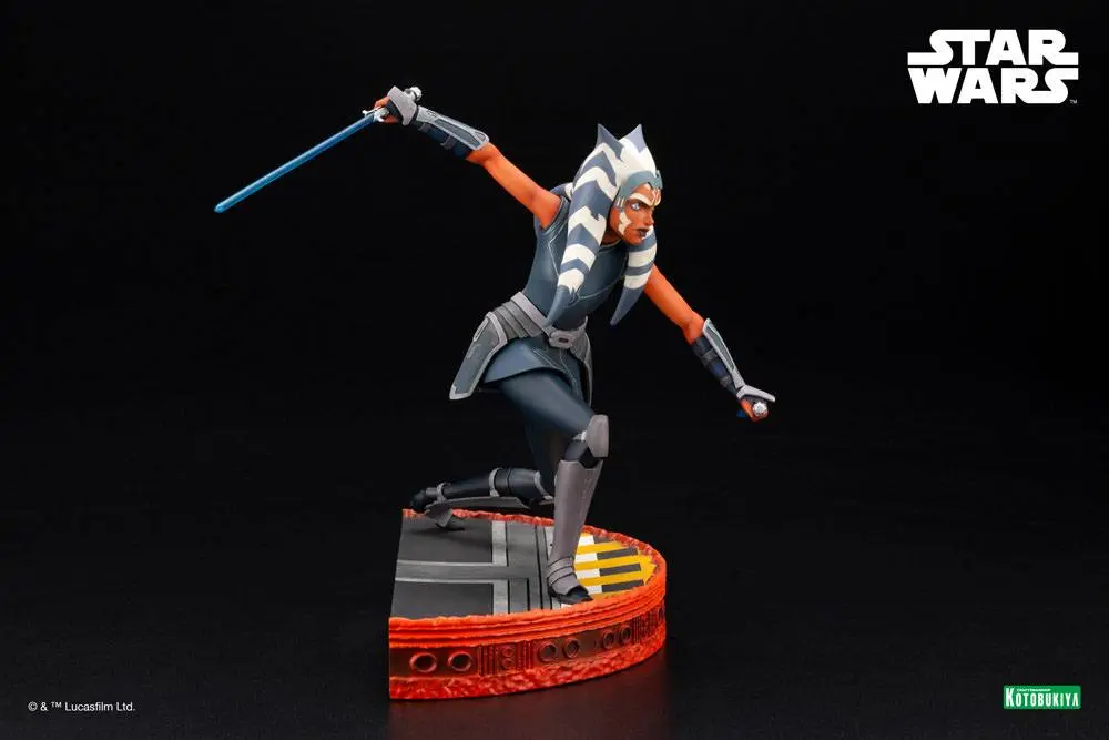 Star Wars The Clone Wars ARTFX PVC Statue 1/7 Ahsoka Tano Escape from the Clones 24 cm product photo