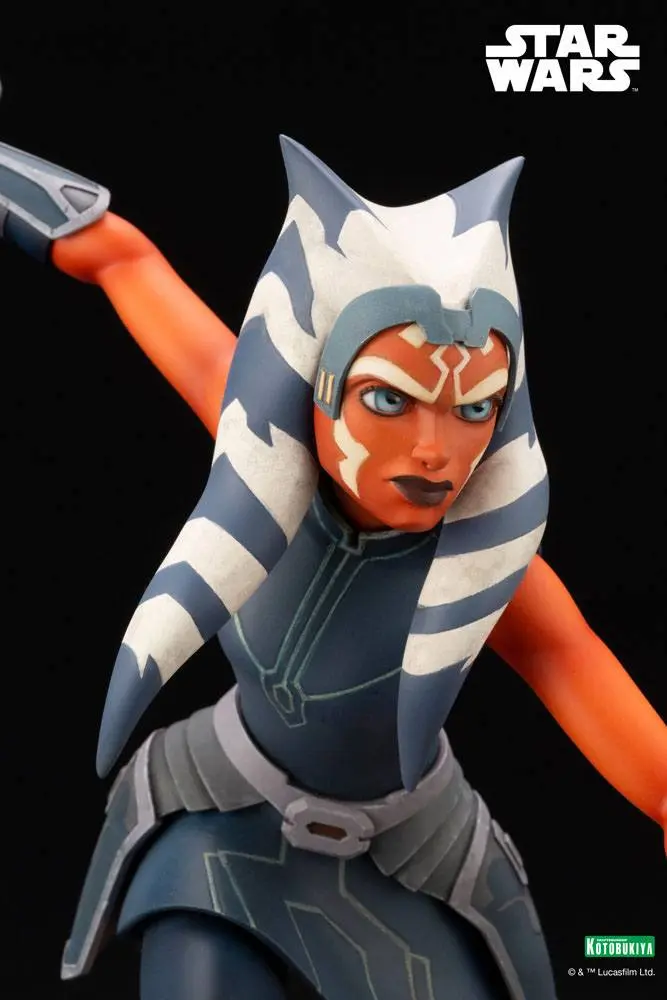 Star Wars The Clone Wars ARTFX PVC Statue 1/7 Ahsoka Tano Escape from the Clones 24 cm product photo