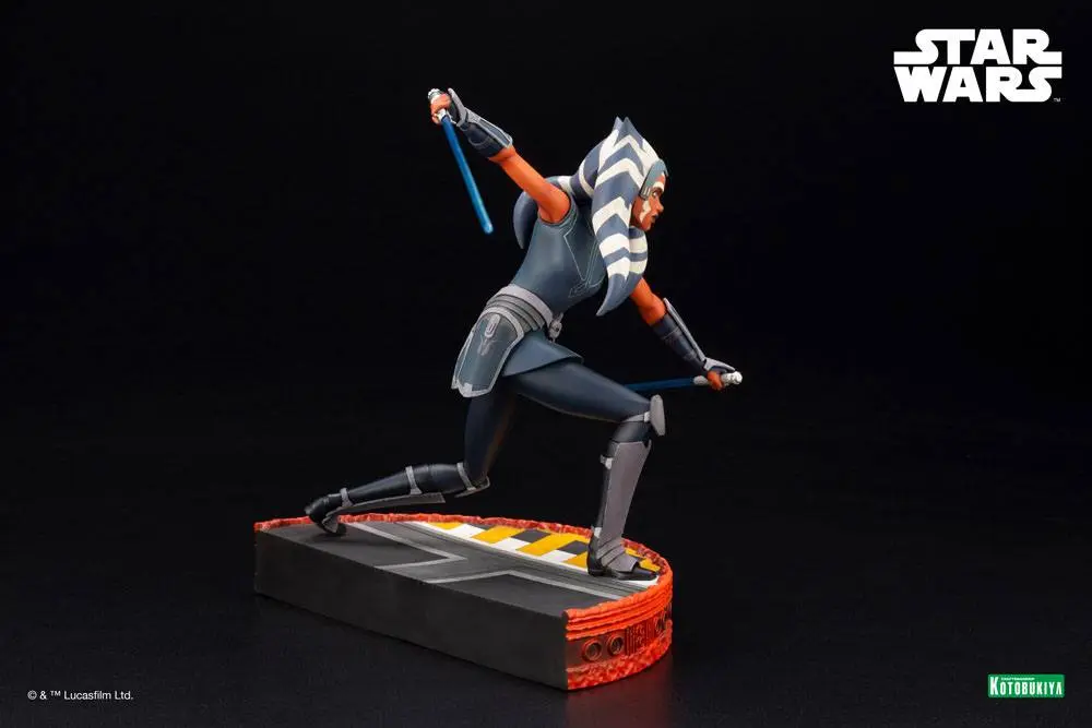 Star Wars The Clone Wars ARTFX PVC Statue 1/7 Ahsoka Tano Escape from the Clones 24 cm product photo