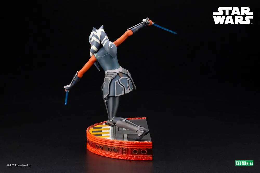 Star Wars The Clone Wars ARTFX PVC Statue 1/7 Ahsoka Tano Escape from the Clones 24 cm product photo