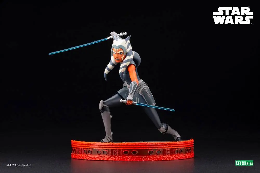 Star Wars The Clone Wars ARTFX PVC Statue 1/7 Ahsoka Tano Escape from the Clones 24 cm product photo