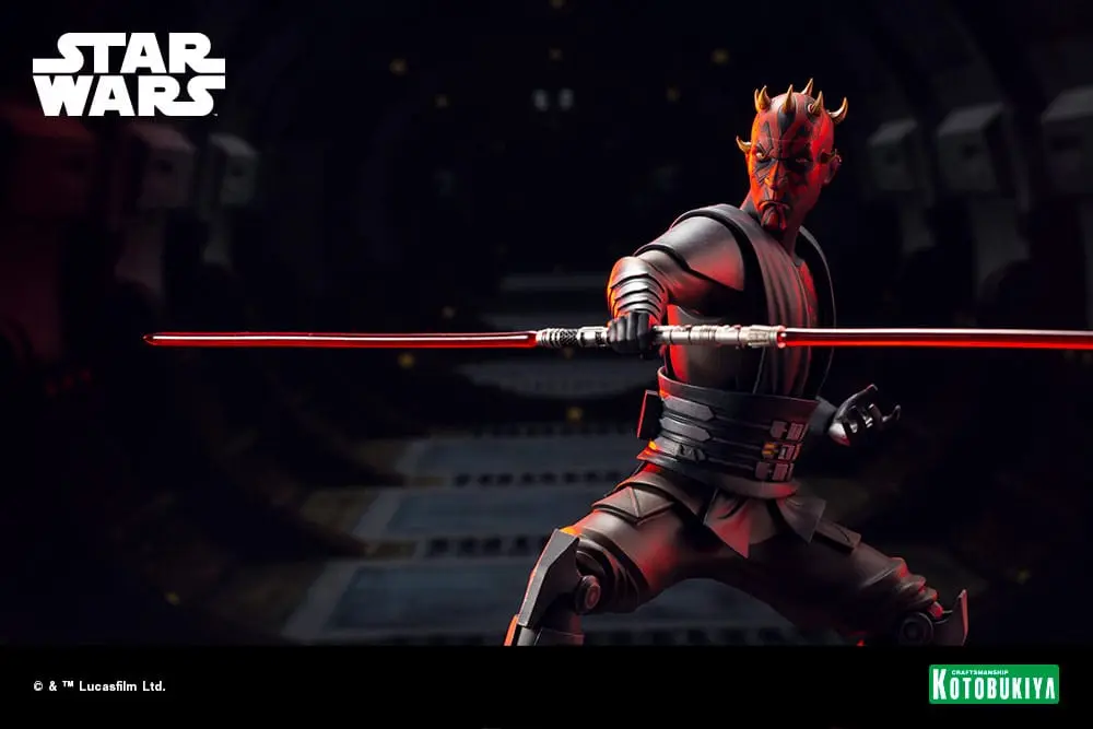 Star Wars The Clone Wars ARTFX PVC Statue 1/7 Darth Maul 26 cm product photo