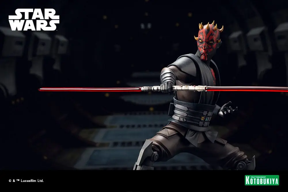 Star Wars The Clone Wars ARTFX PVC Statue 1/7 Darth Maul 26 cm product photo