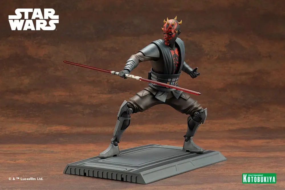 Star Wars The Clone Wars ARTFX PVC Statue 1/7 Darth Maul 26 cm product photo