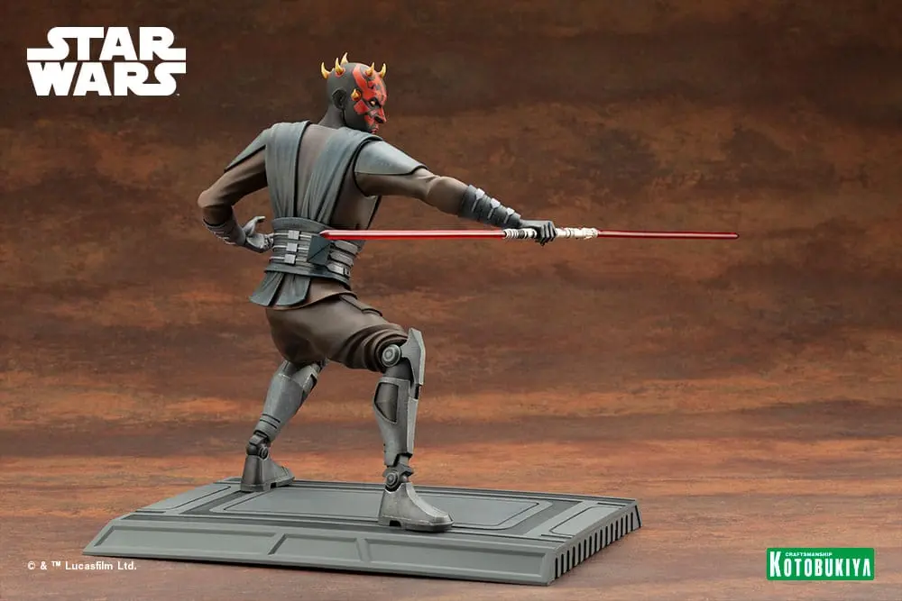 Star Wars The Clone Wars ARTFX PVC Statue 1/7 Darth Maul 26 cm product photo