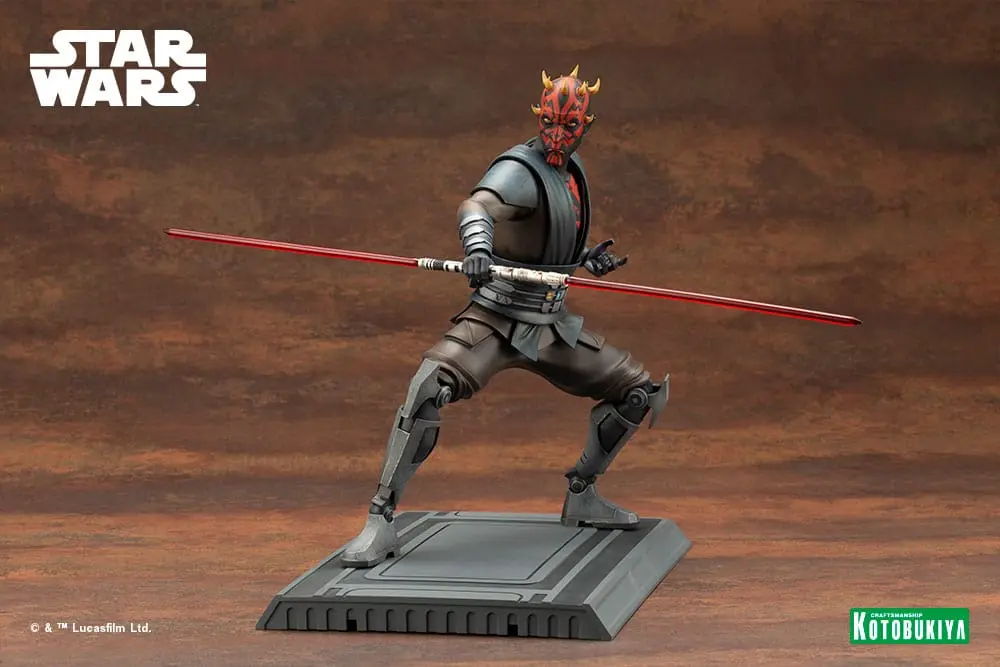 Star Wars The Clone Wars ARTFX PVC Statue 1/7 Darth Maul 26 cm product photo