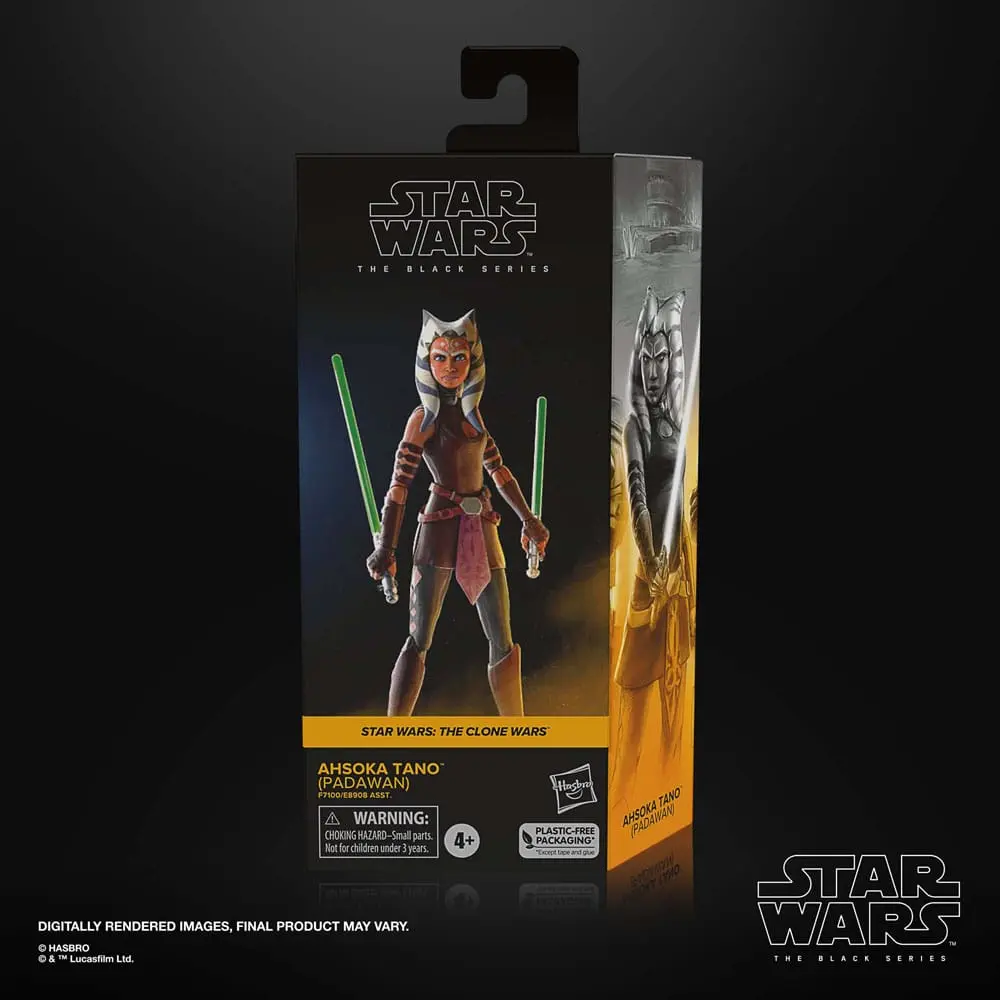 Star Wars: The Clone Wars Black Series Action Figure Ahsoka Tano (Padawan) 15 cm product photo