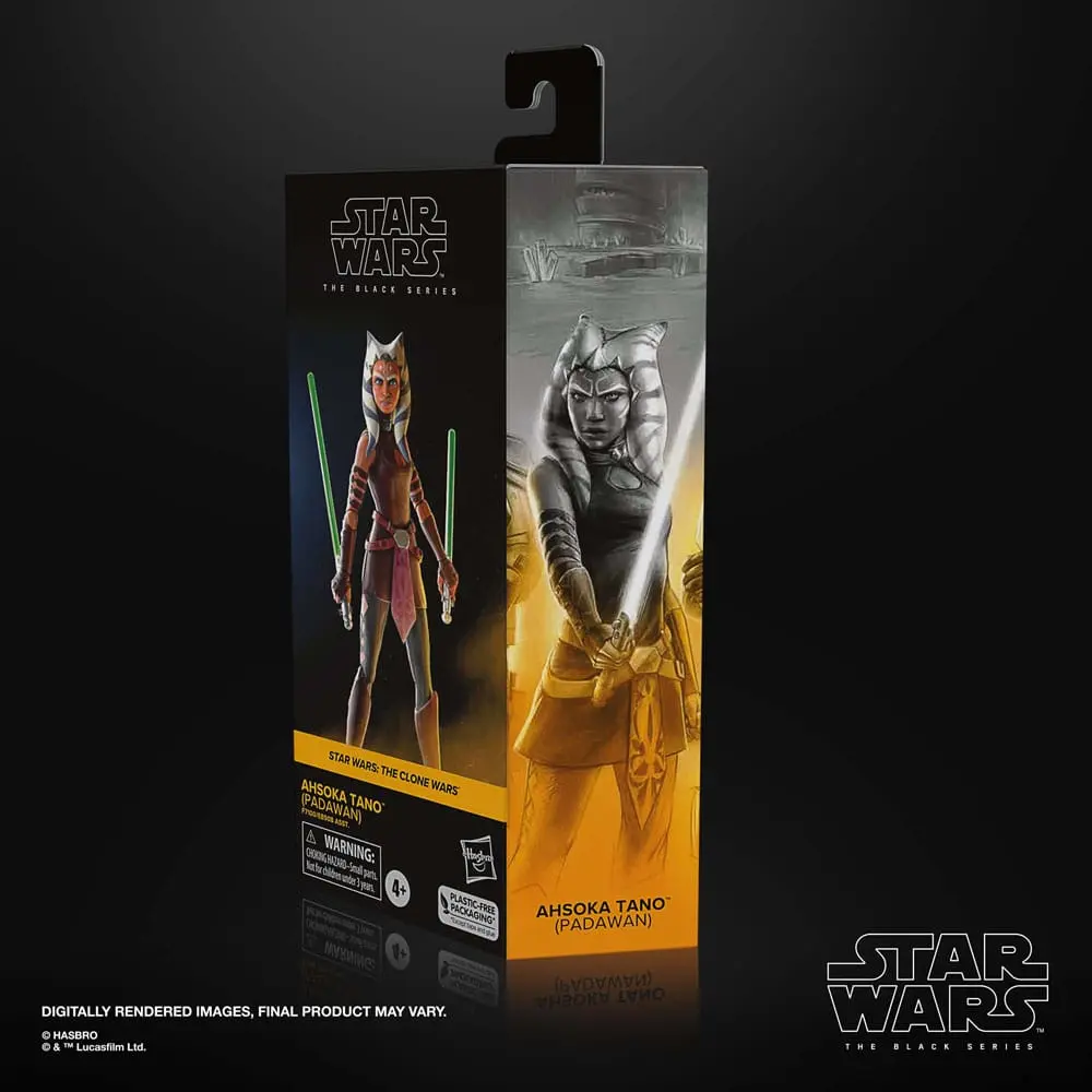 Star Wars: The Clone Wars Black Series Action Figure Ahsoka Tano (Padawan) 15 cm product photo