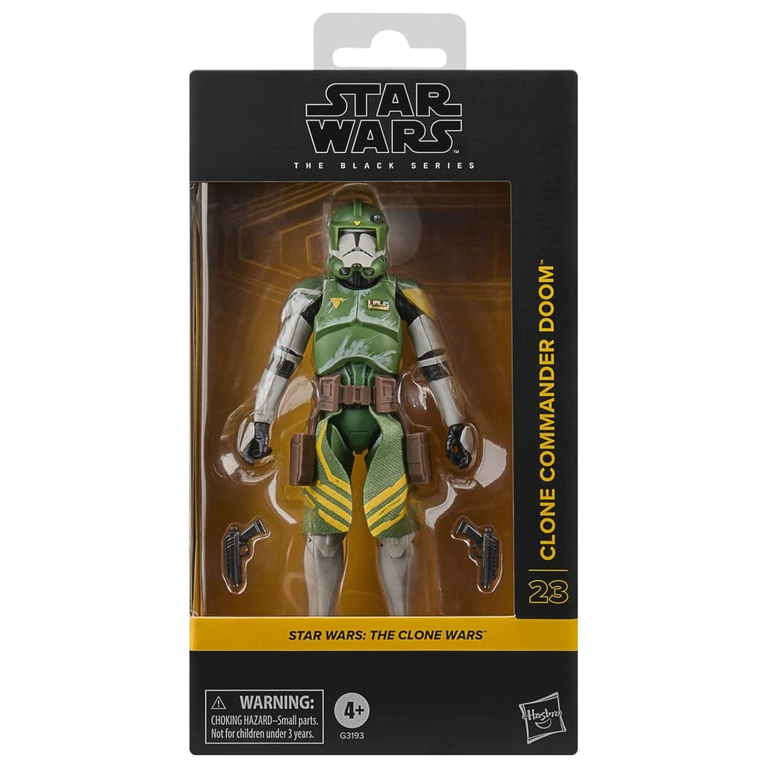 Star Wars: The Clone Wars Black Series Action Figure Clone Commander Doom 15 cm product photo