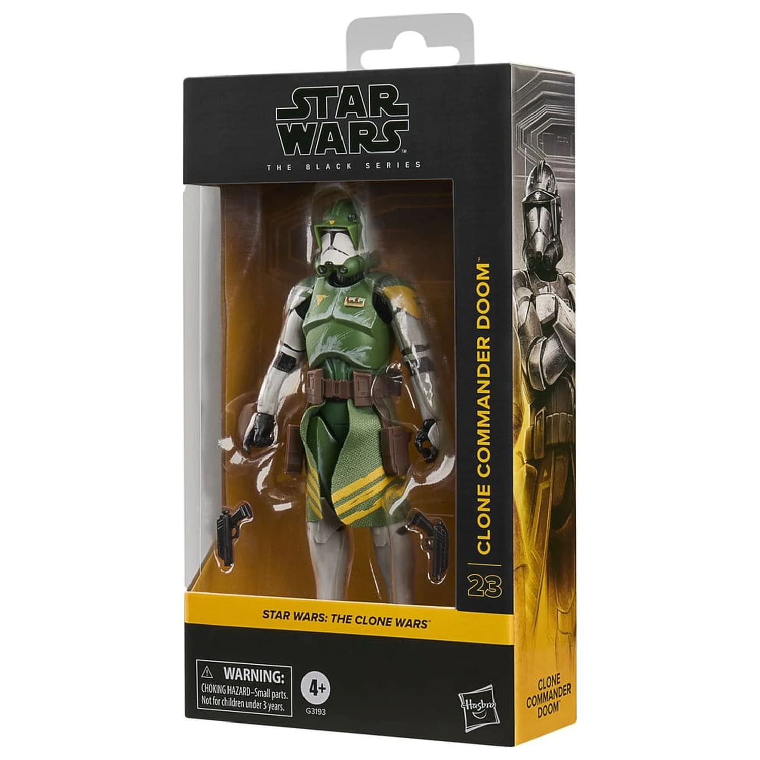 Star Wars: The Clone Wars Black Series Action Figure Clone Commander Doom 15 cm product photo