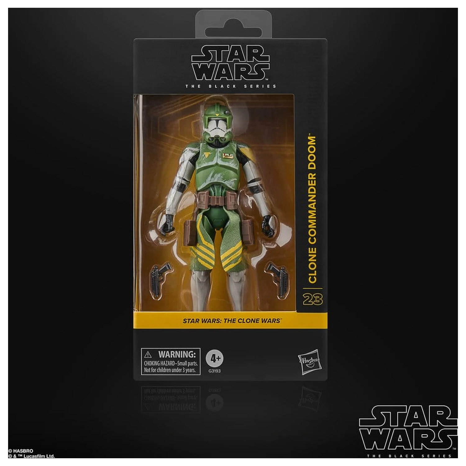 Star Wars: The Clone Wars Black Series Action Figure Clone Commander Doom 15 cm product photo