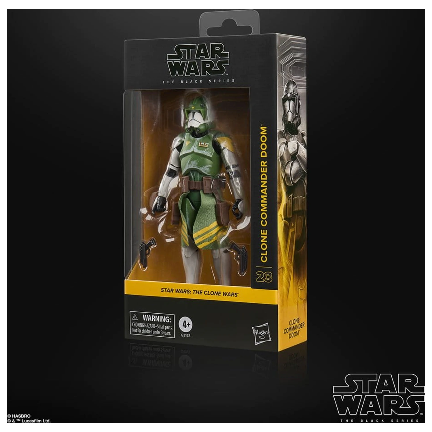 Star Wars: The Clone Wars Black Series Action Figure Clone Commander Doom 15 cm product photo