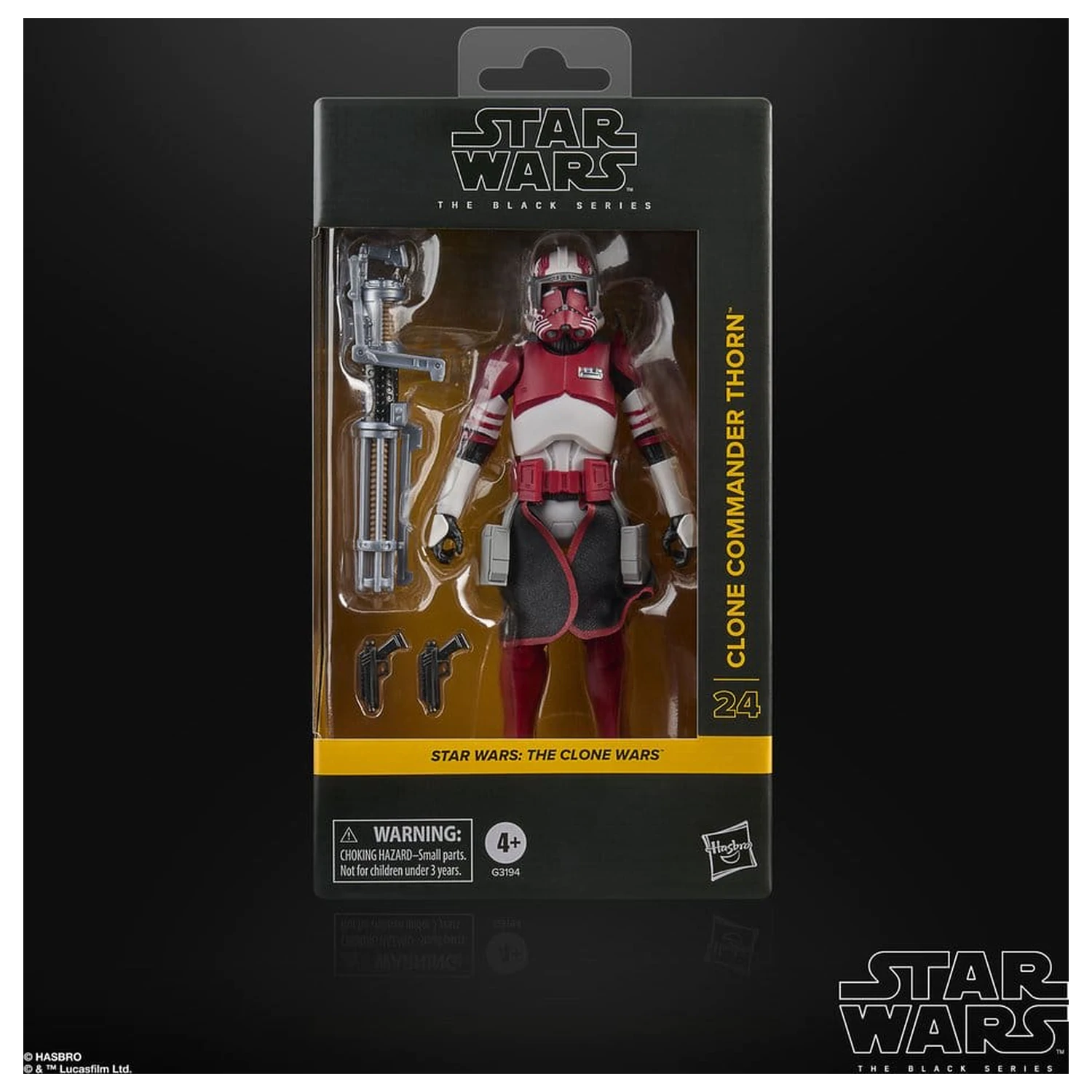 Star Wars: The Clone Wars Black Series Action Figure Clone Commander Thorn 15 cm product photo